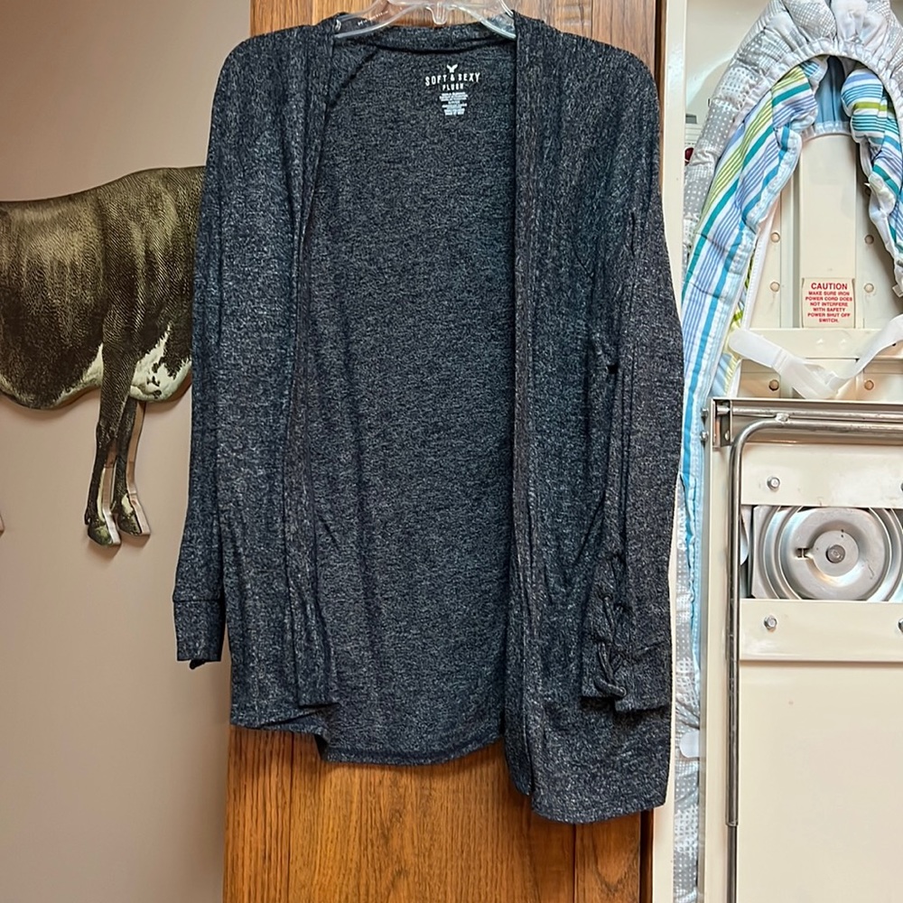 American eagle grey cardigan